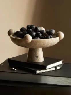 Westwing Collection Cuenco decorativo de mármol Bonnie^ Jarrones|Cuencos Decorativos