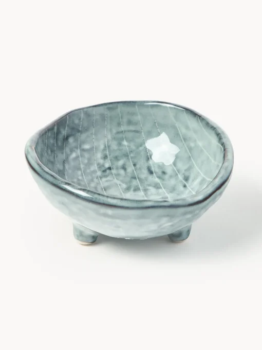 Broste Copenhagen Cuencos artesanales Nordic Sea, 4 uds.