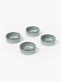 Broste Copenhagen Cuencos artesanales , 4 uds.^ Cuencos Aperitivos|Vajillas Completas