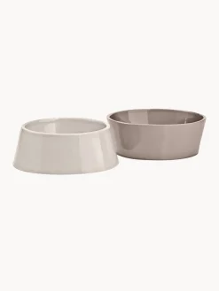 MiaCara Cuencos para mascotas de porcelana Doppio, tamaños diferentes