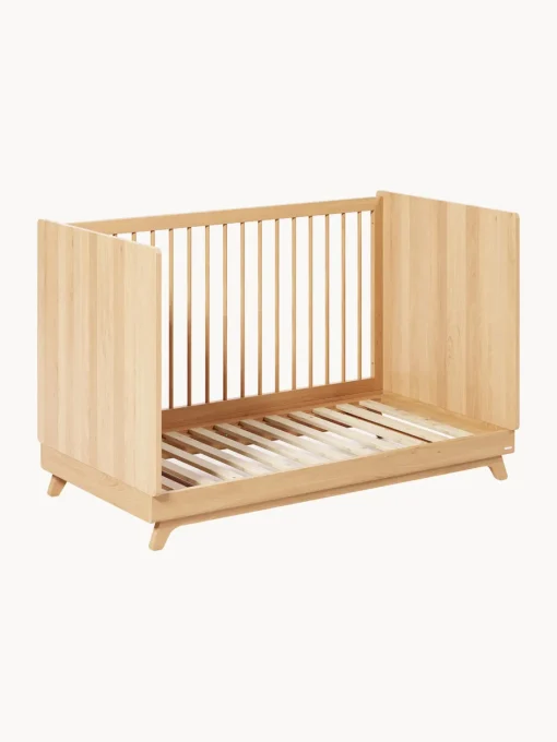 Niños Cuna de madera de haya Maralis, 70 x 140 cm