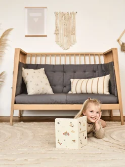 Leander Cuna de madera de roble Linea^Niños Cunas Para Bebé|Decoración Infantil