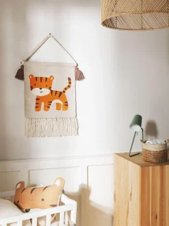 benuta Decoración de pared de lana Savannah^Niños Decoración Infantil