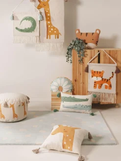 benuta Decoración de pared de lana Savannah^Niños Decoración Infantil