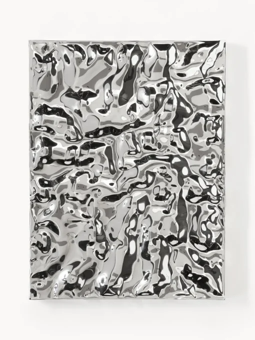 Westwing Collection Decoración de pared martillada Splash