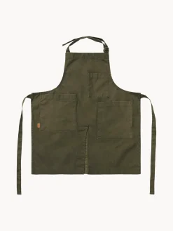 Ferm Living Delantal de jardinería de algodón ecológico Bark