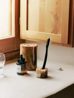 Ferm Living Dispensador de almohadillas de algodón Mist