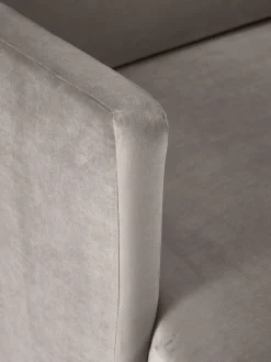 Westwing Collection Diván de terciopelo Fluente