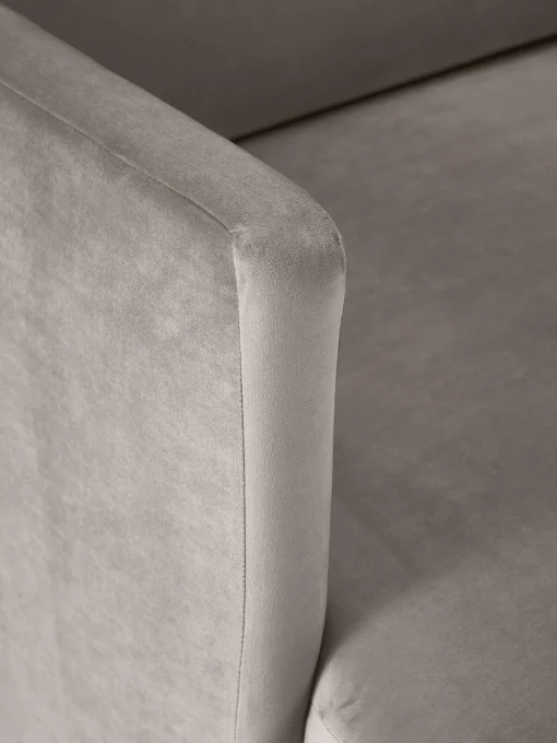 Westwing Collection Diván de terciopelo Fluente