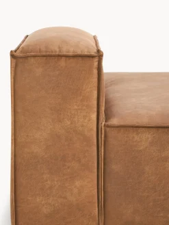 Westwing Collection Diván modular de cuero reciclado Lennon