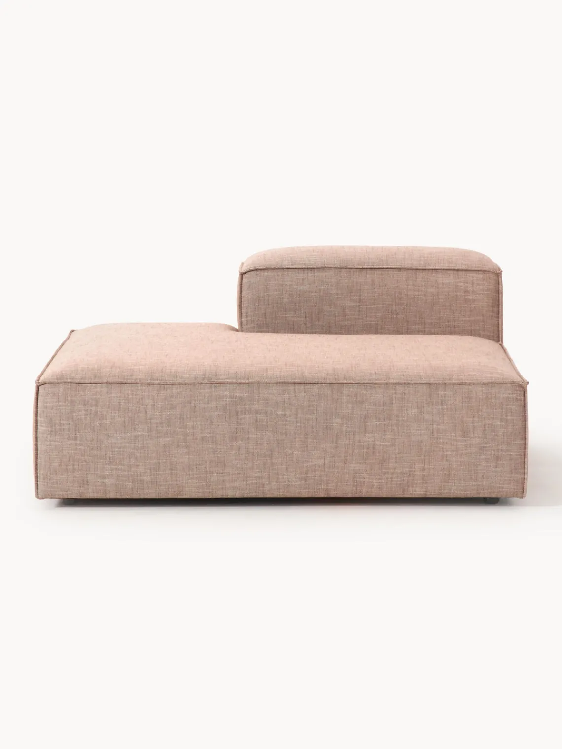 Westwing Collection Diván modular de mezcla de lino Lennon^ Sofás