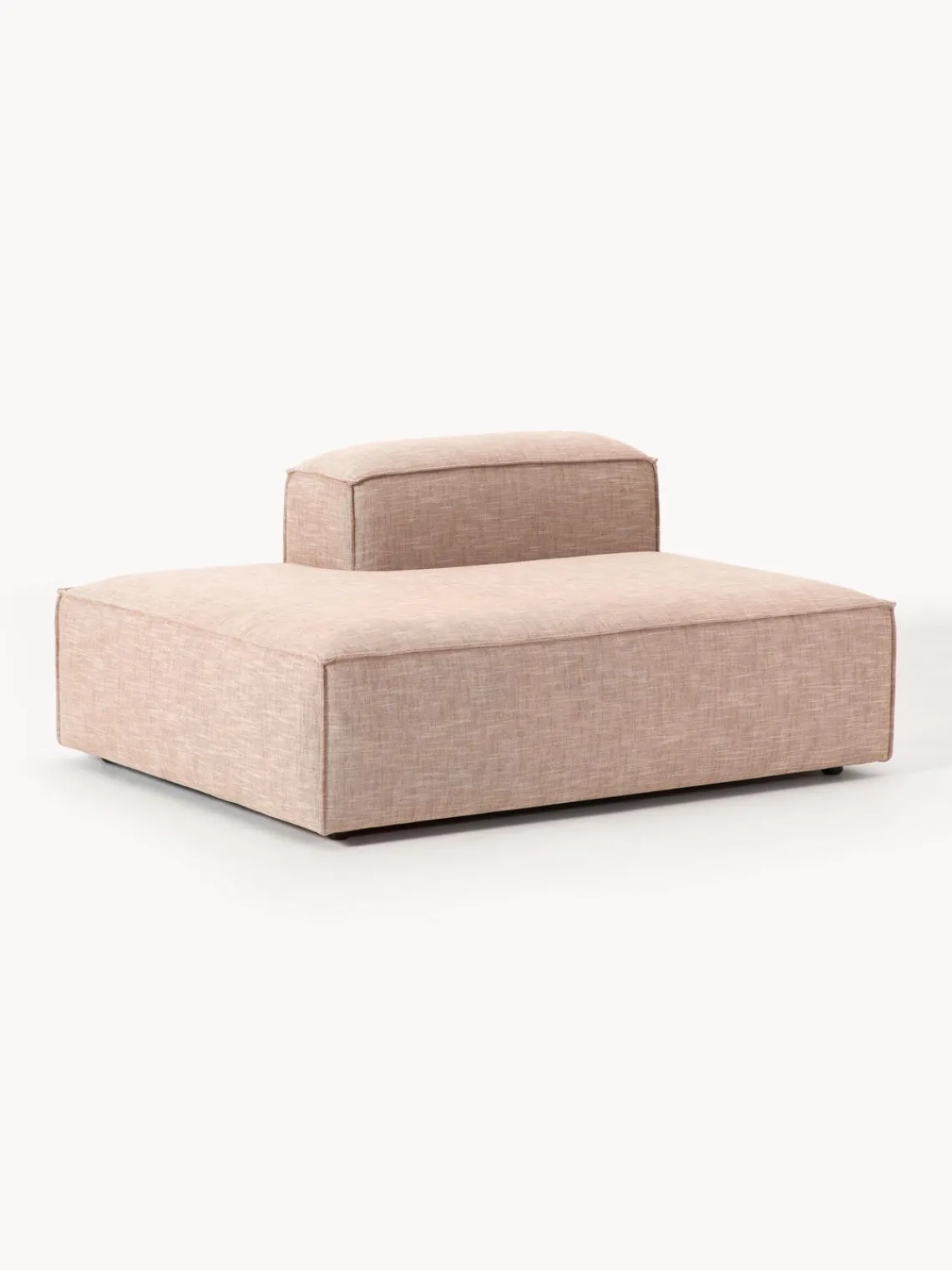 Westwing Collection Diván modular de mezcla de lino Lennon^ Sofás