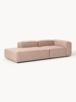 Westwing Collection Diván modular de mezcla de lino Lennon