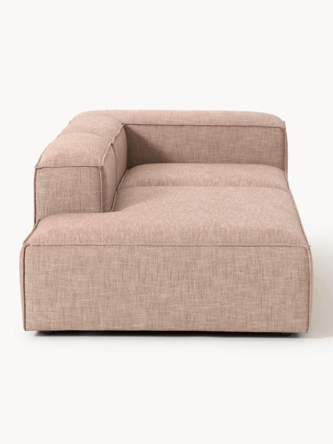 Westwing Collection Diván modular de mezcla de lino Lennon