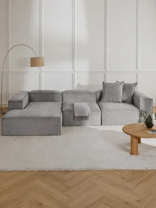 Westwing Collection Diván modular de pana Lennon^ Sofás