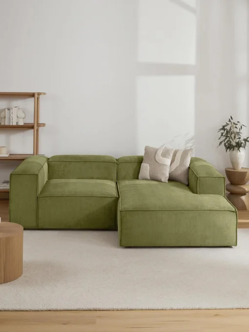 Westwing Collection Diván modular de pana Lennon