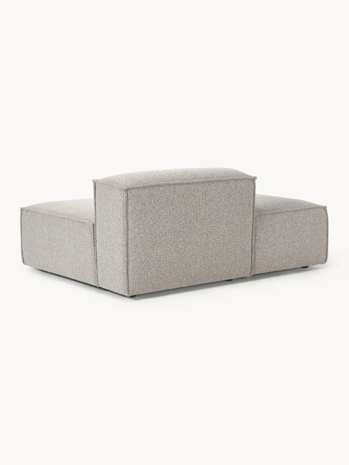 Westwing Collection Diván modular en tejido bouclé Lennon