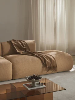 Westwing Collection Diván modular en tejido bouclé Sofia