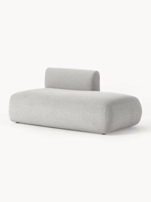 Westwing Collection Diván modular en tejido bouclé Sofia