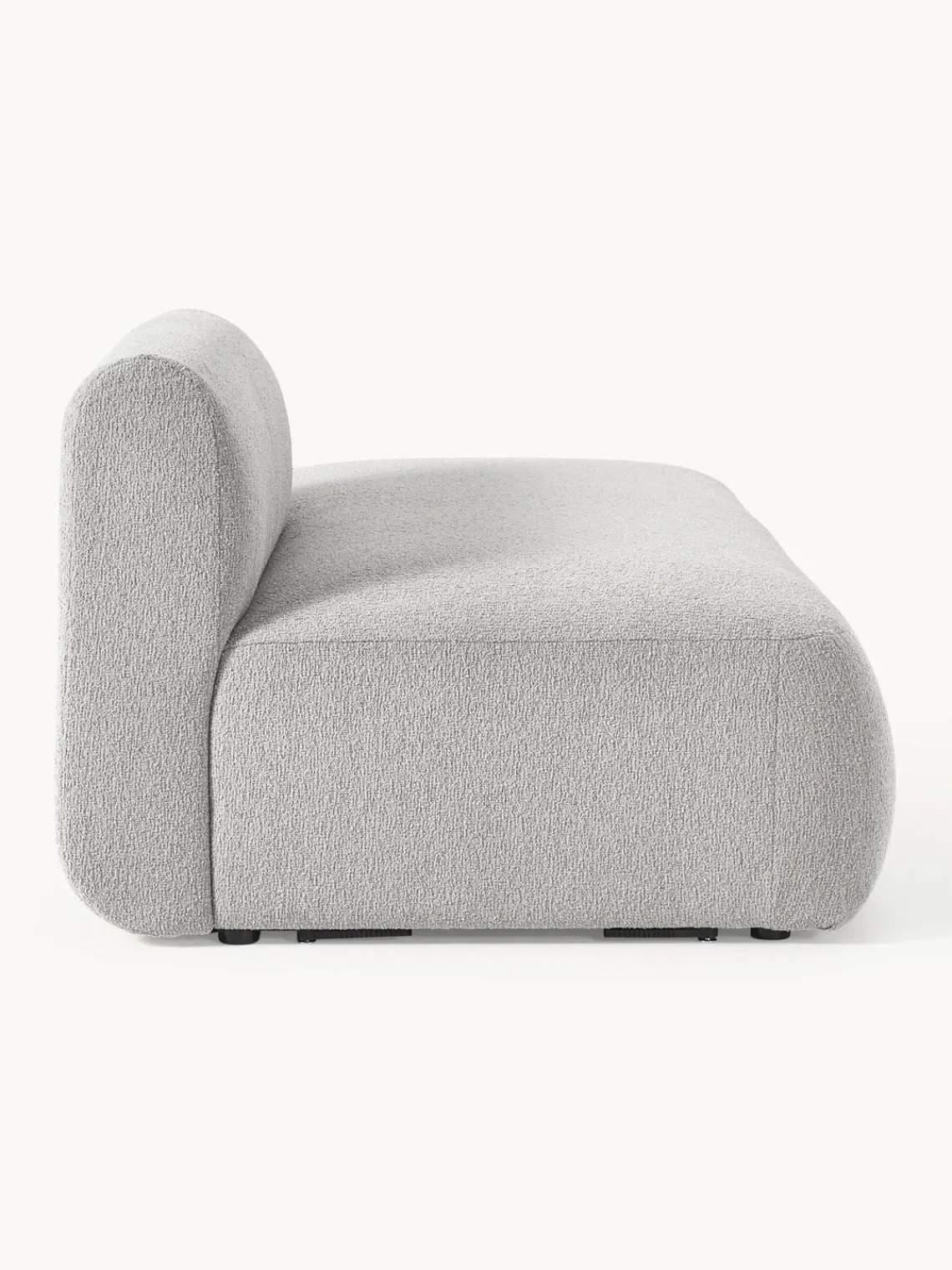 Westwing Collection Diván modular en tejido bouclé Sofia