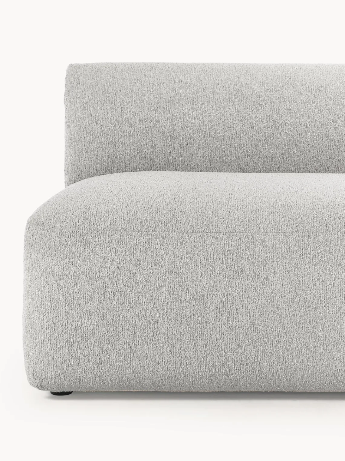 Westwing Collection Diván modular en tejido bouclé Sofia