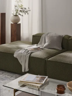 Westwing Collection Diván modular en tejido bouclé Lennon^ Sofás