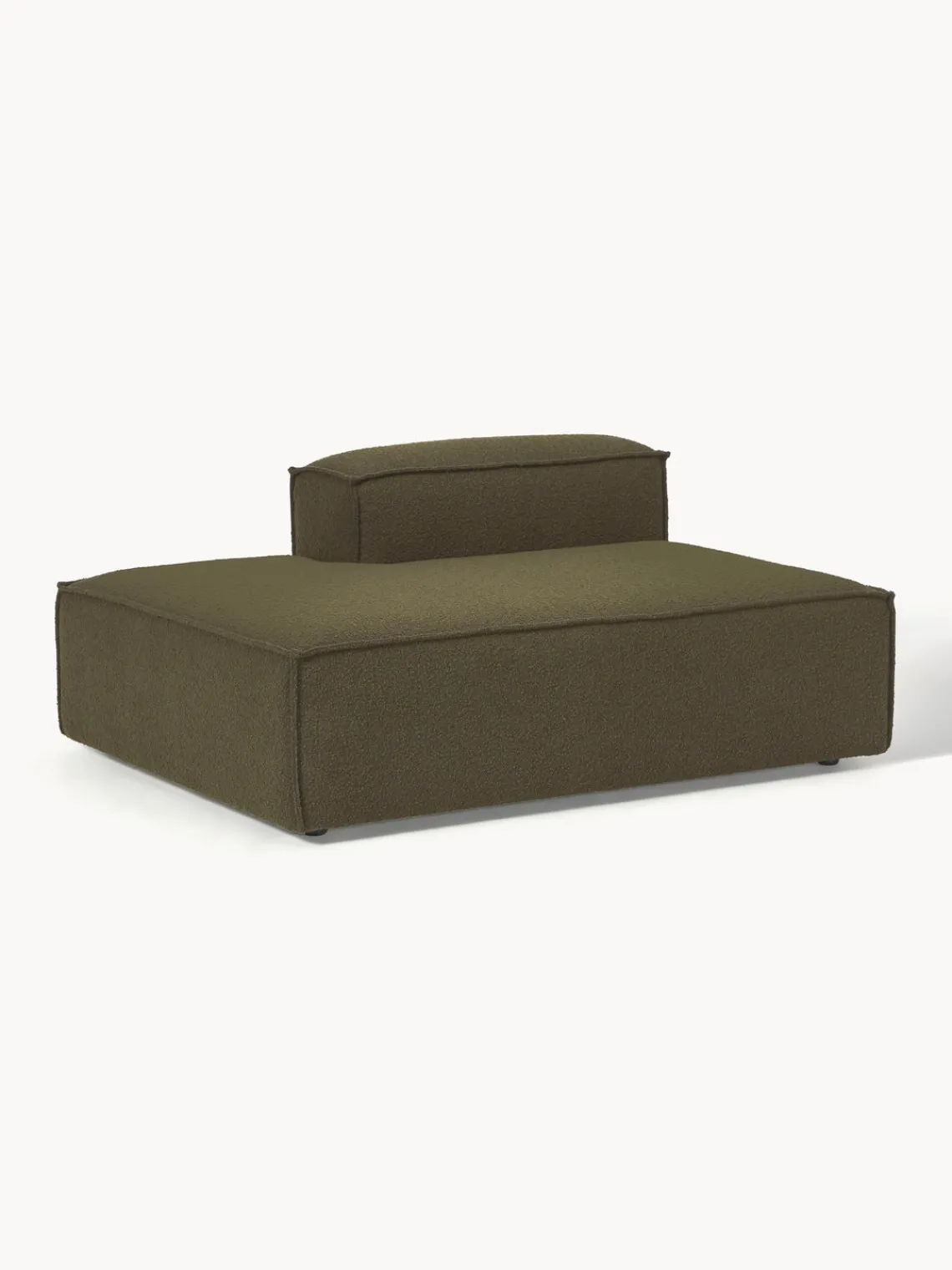 Westwing Collection Diván modular en tejido bouclé Lennon^ Sofás