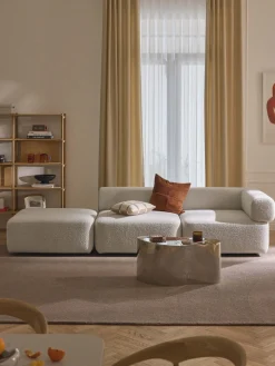 Westwing Collection Diván modular en tejido bouclé Anton^ Sofás