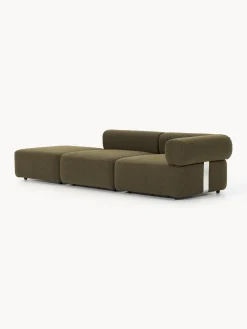 Westwing Collection Diván modular en tejido bouclé Anton