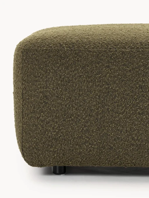 Westwing Collection Diván modular en tejido bouclé Anton