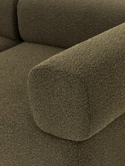 Westwing Collection Diván modular en tejido bouclé Anton