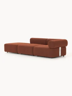 Westwing Collection Diván modular en tejido bouclé Anton
