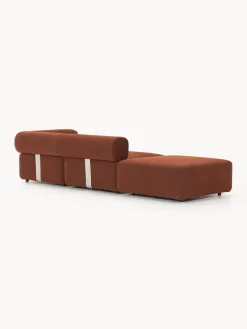 Westwing Collection Diván modular en tejido bouclé Anton