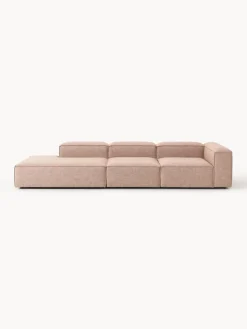 Westwing Collection Diván modular grande de mezcla de lino Lennon