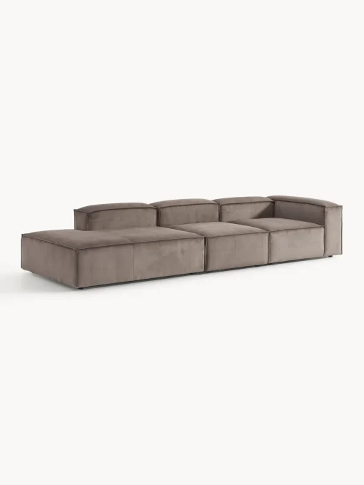 Westwing Collection Diván modular grande de pana Lennon