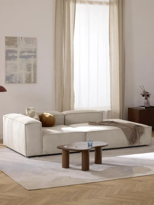 Westwing Collection Diván modular grande de pana Lennon^ Sofás