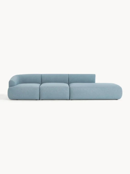 Westwing Collection Diván modular grande en tejido bouclé Sofia^ Sofás