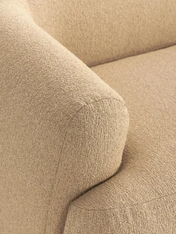 Westwing Collection Diván modular grande en tejido bouclé Sofia