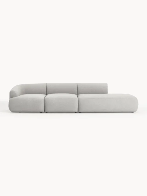 Westwing Collection Diván modular grande en tejido bouclé Sofia^ Sofás
