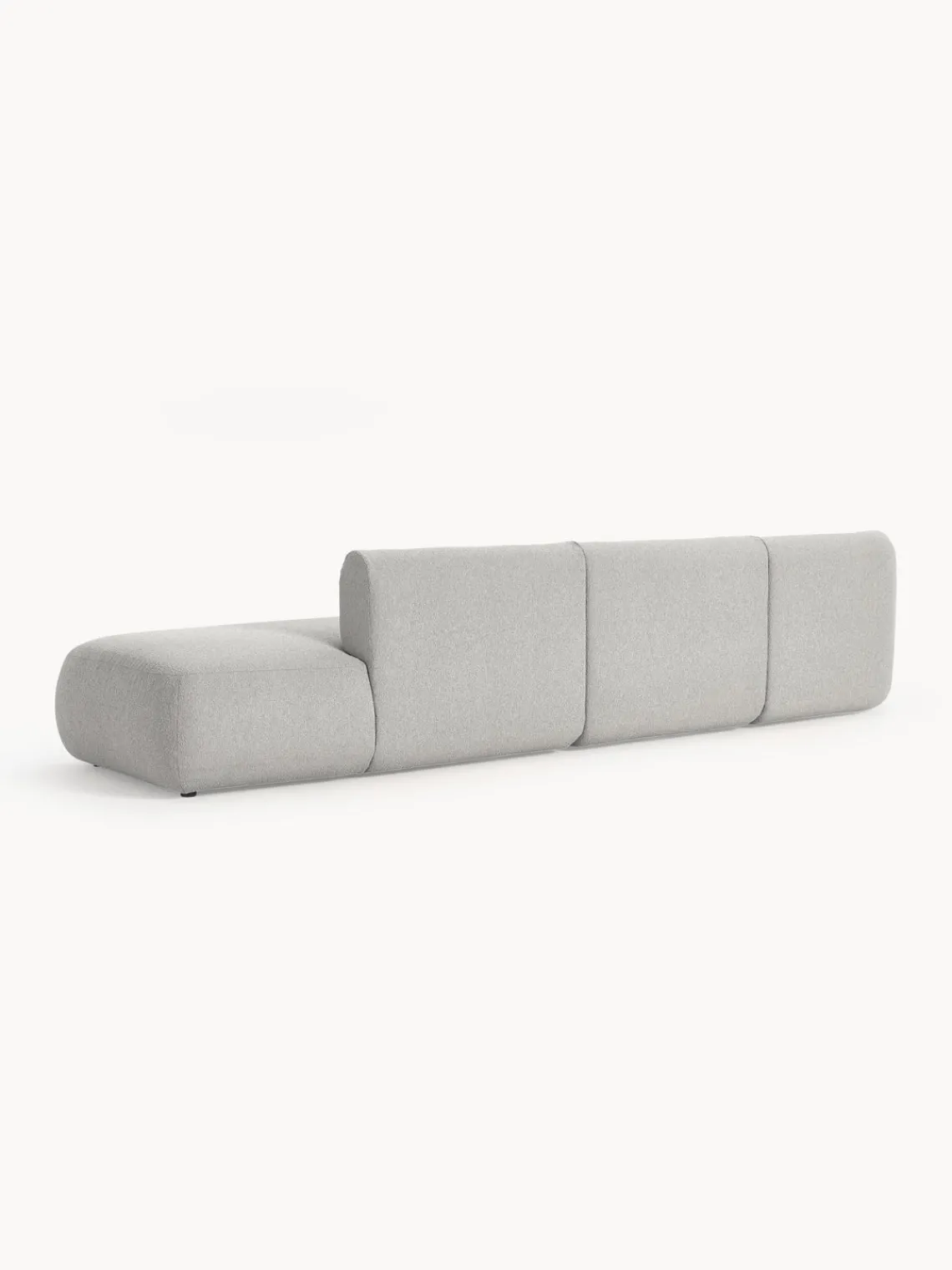 Westwing Collection Diván modular grande en tejido bouclé Sofia^ Sofás