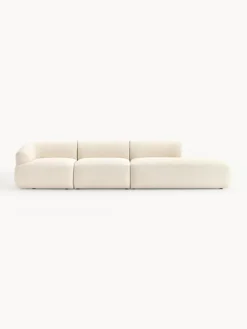 Westwing Collection Diván modular grande en tejido bouclé Sofia^ Sofás