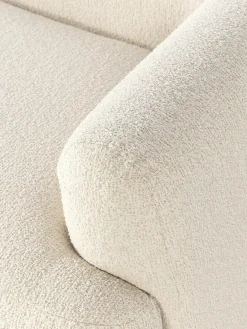 Westwing Collection Diván modular grande en tejido bouclé Sofia^ Sofás