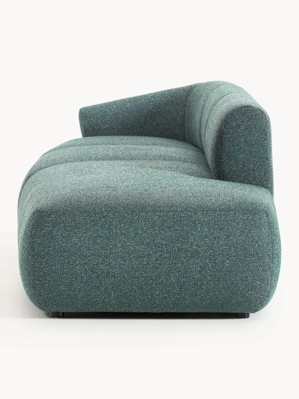 Westwing Collection Diván modular grande en tejido bouclé Sofia