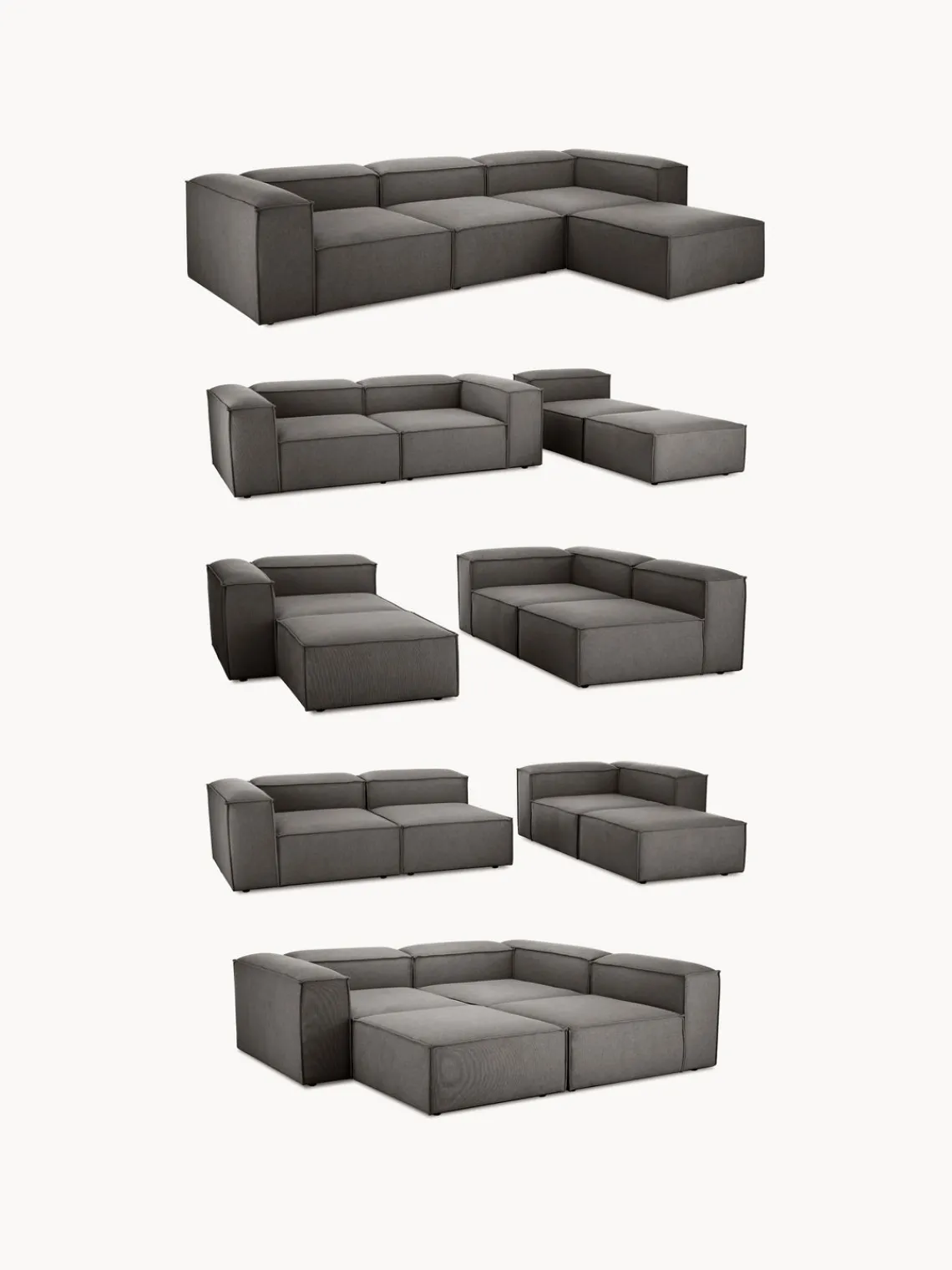 Westwing Collection Diván modular Lennon