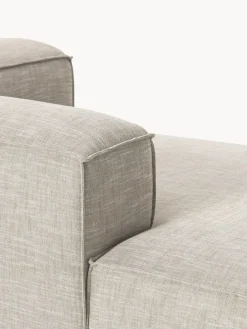 Westwing Collection Diván rinconero modular de mezcla de lino Lennon^ Sofás