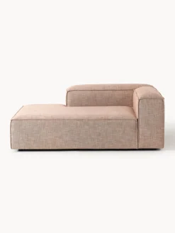 Westwing Collection Diván rinconero modular de mezcla de lino Lennon