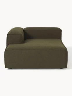 Westwing Collection Diván rinconero modular en tejido bouclé Lennon^ Sofás