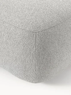 Westwing Collection Diván sofá en tejido bouclé Sofia^ Reposapiés|Sofás