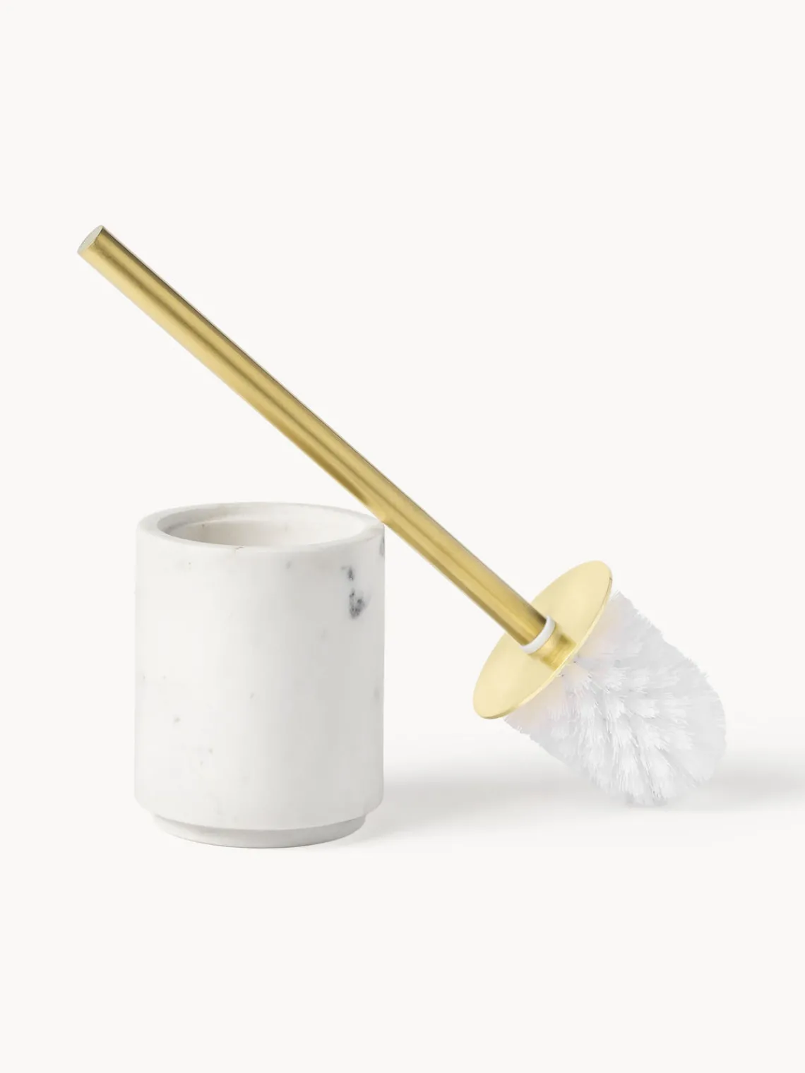 Westwing Collection Escobilla de baño de mármol Simba