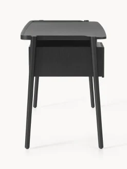 Westwing Collection Escritorio de madera con cajones Libby